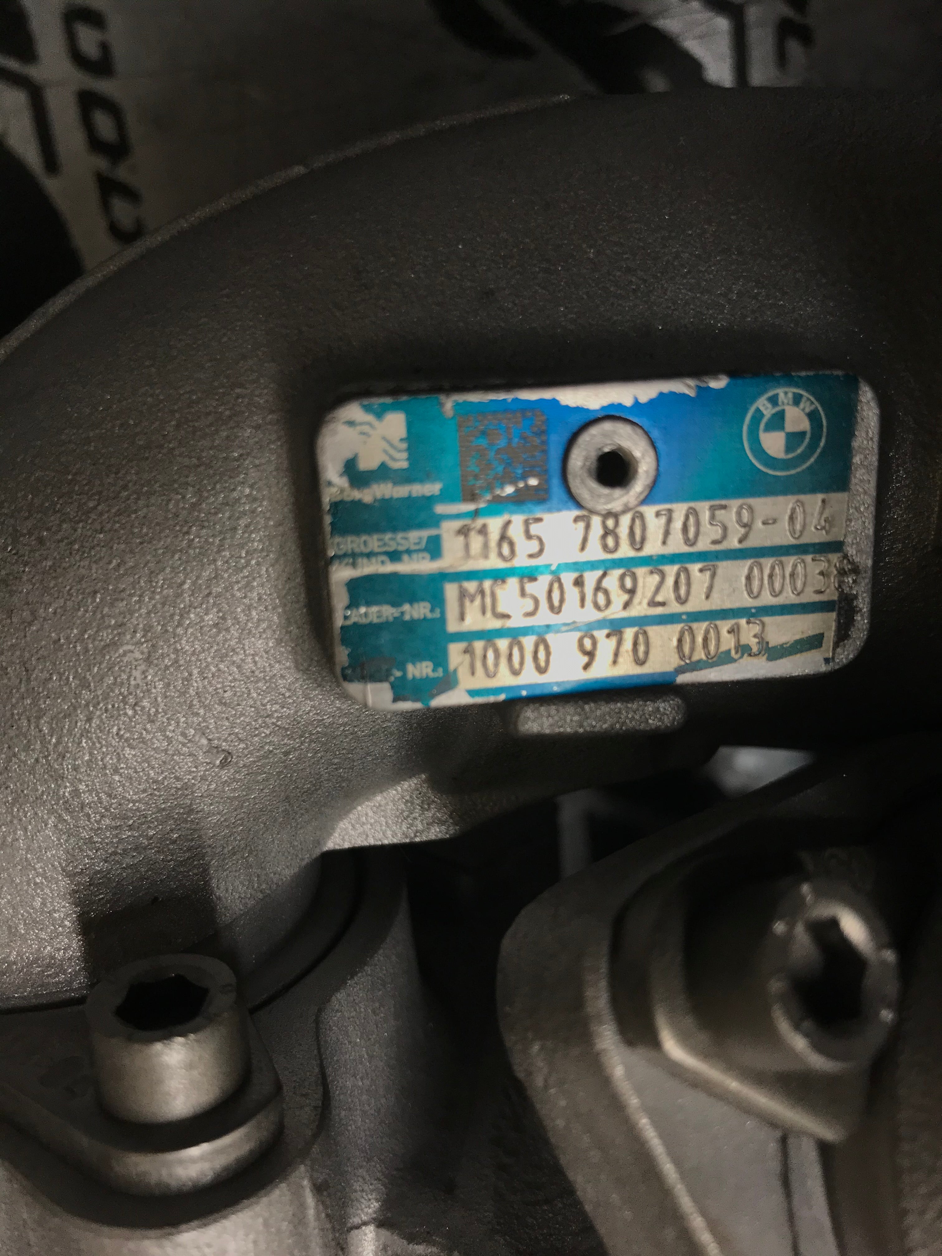 2005-08 BMW 535D R2S KP39-89 + K26-04 Turbo 10009880013 - Turbo Parts Canada Inc.