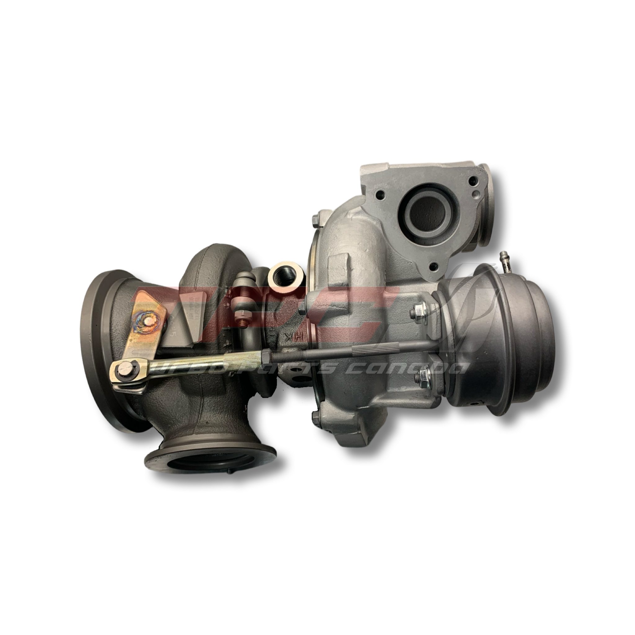 Rebuilt BMW N63 Turbocharger W/ Pneumatic Style Actuator - Turbo Parts Canada Inc.