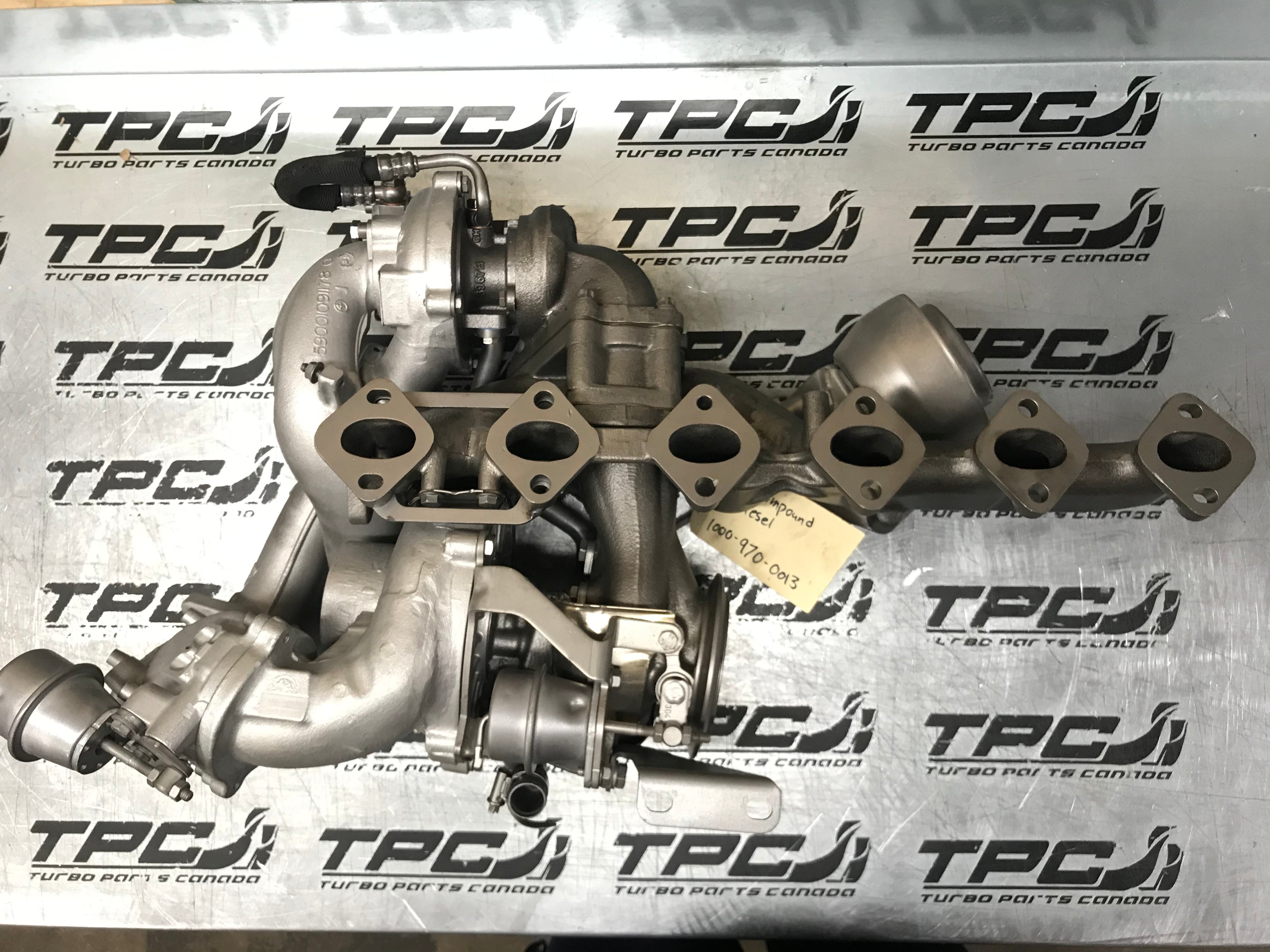2005-08 BMW 535D R2S KP39-89 + K26-04 Turbo 10009880013 - Turbo Parts Canada Inc. 